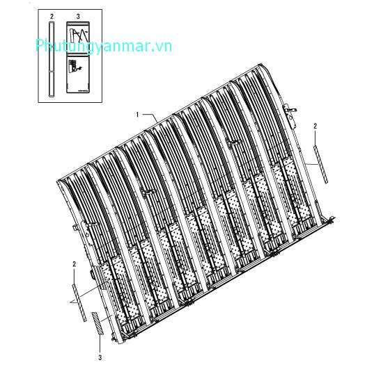 Khay cây giống - bộ phận lắp